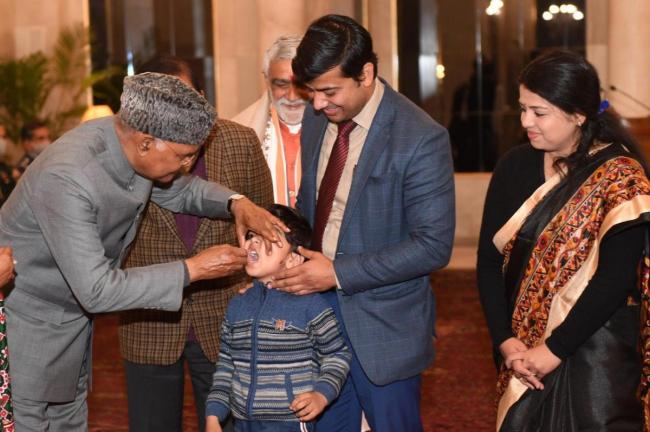 President Kovind launched Pulse Polio Programme 2021